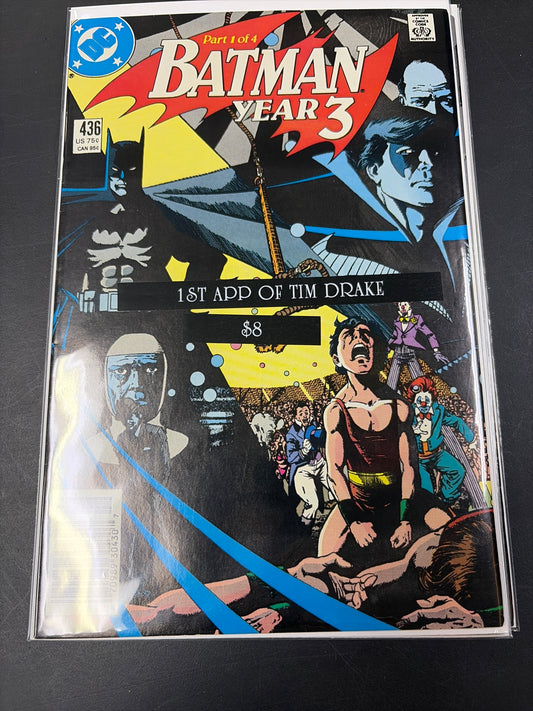 Batman Year 3 Part 1 Of 4 #436