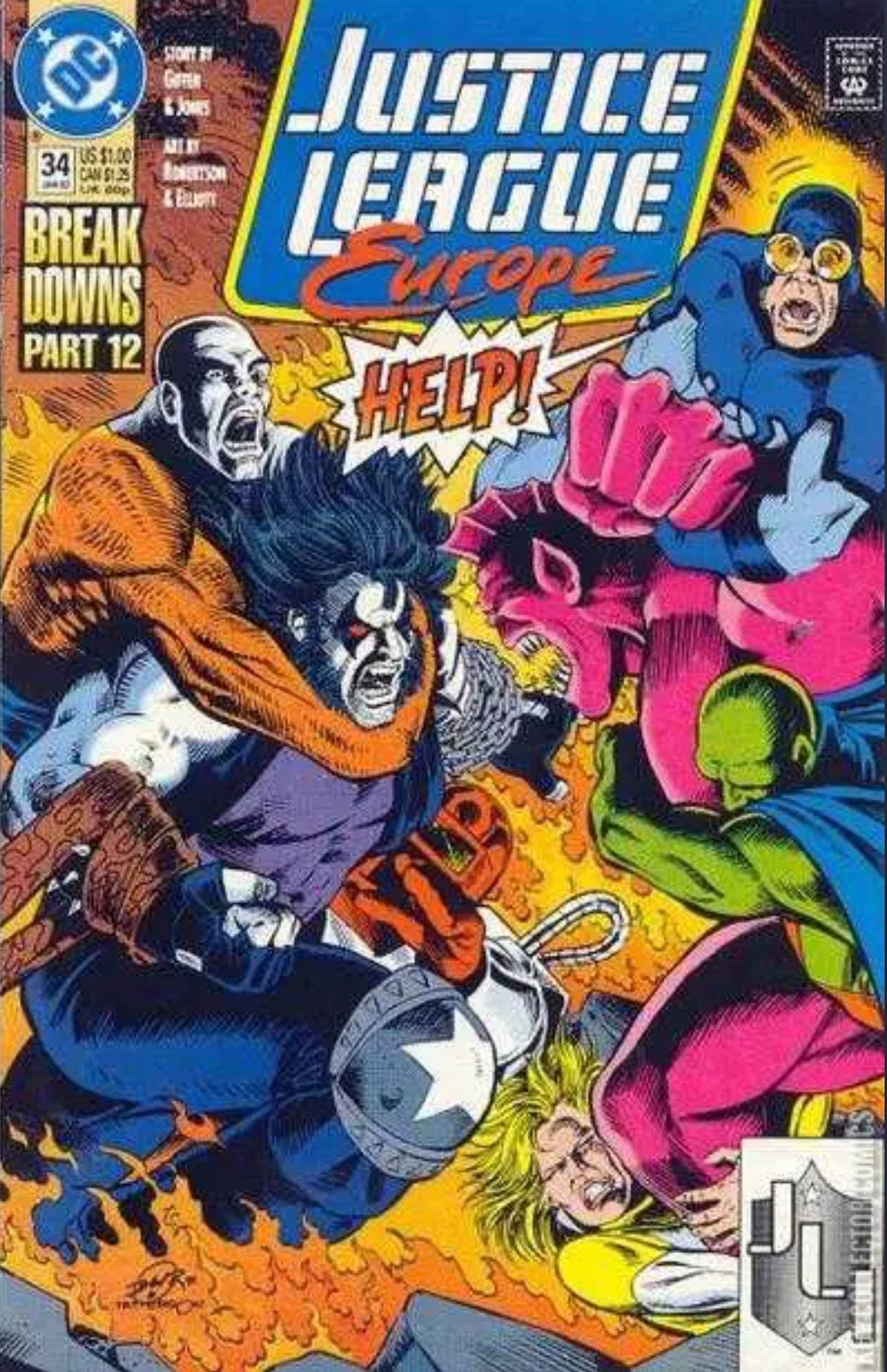 Justice League / Europe / International 34A
