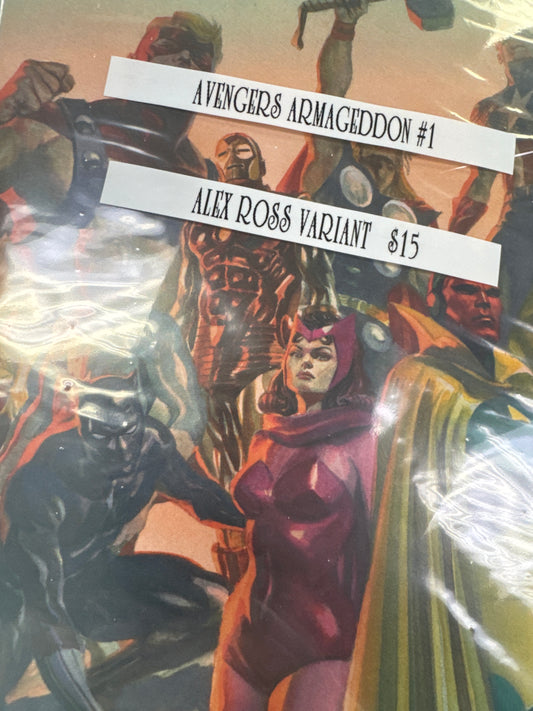 Avengers Armageddon #1 Alex Ross Variant
