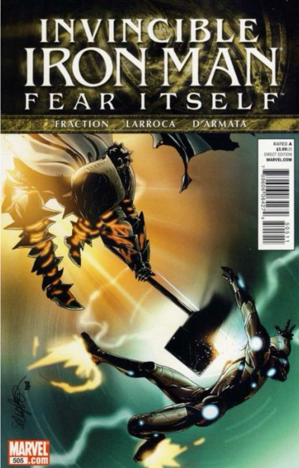Fear Itself Invincible Ironman #505
