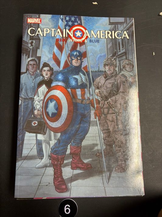 Captain America Red White And Blue