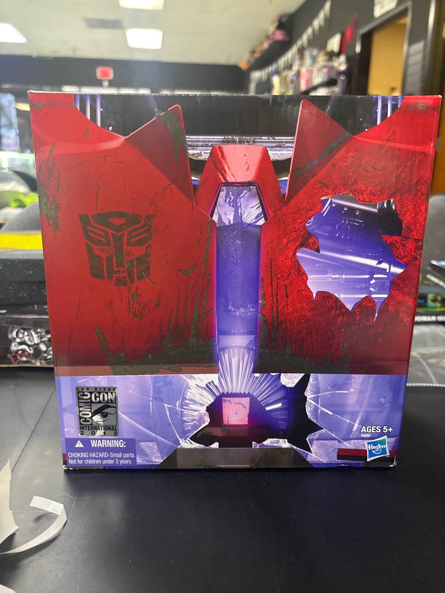 Transformers Prime SDCC Rust In Peace Terrorcon Cliffjumper