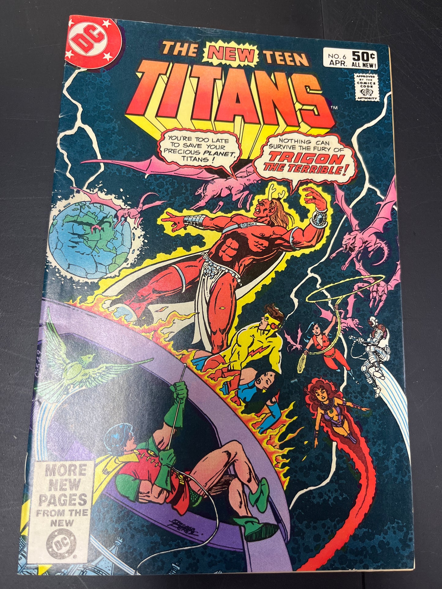 The New Teen Titans, #6A