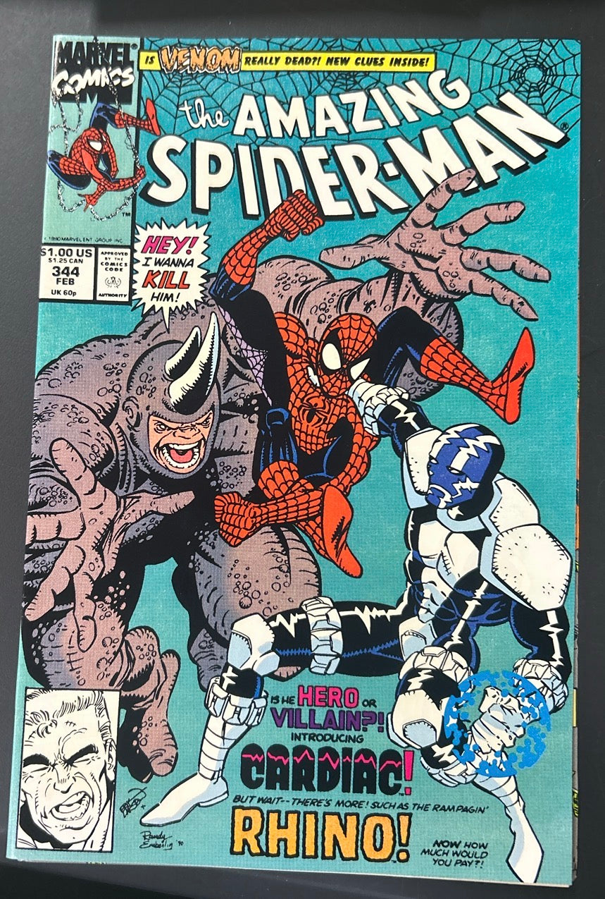 The amazing Spider-Man Vol. 1 #344