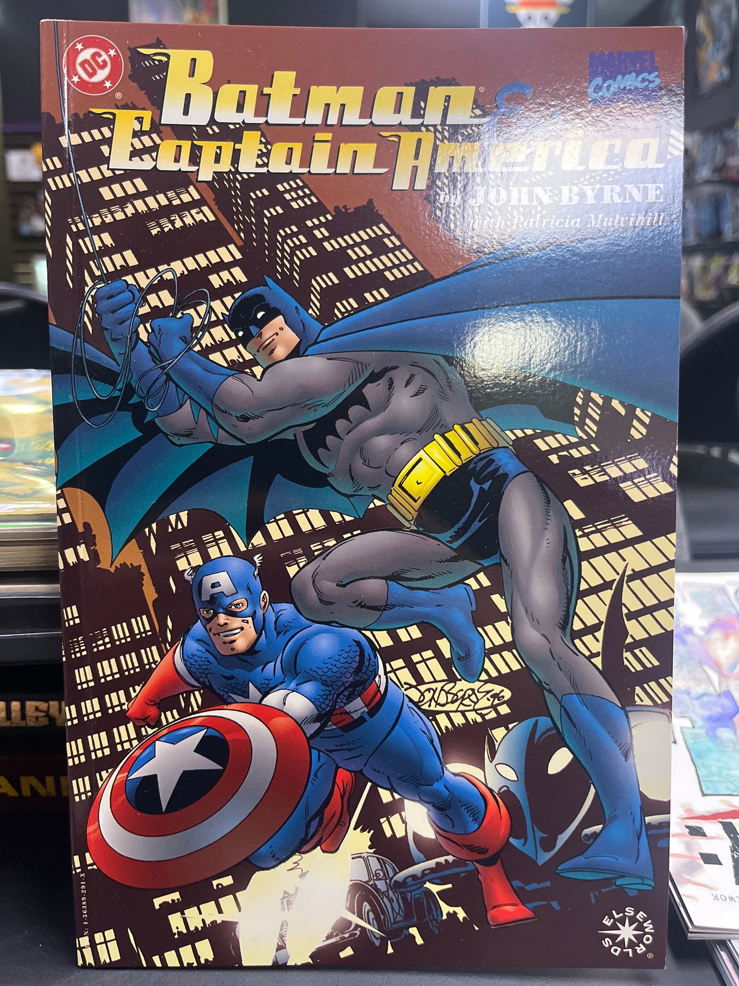 Batman and Captain America