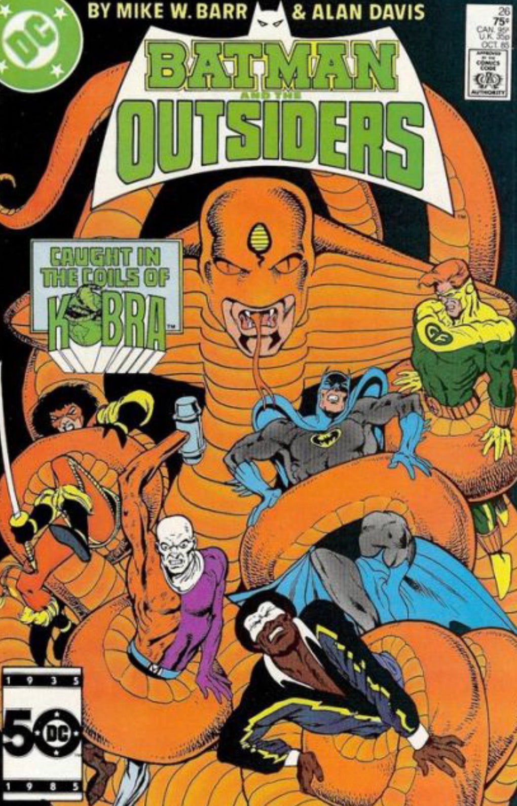Batman & the Outsiders, Vol. 1 #21