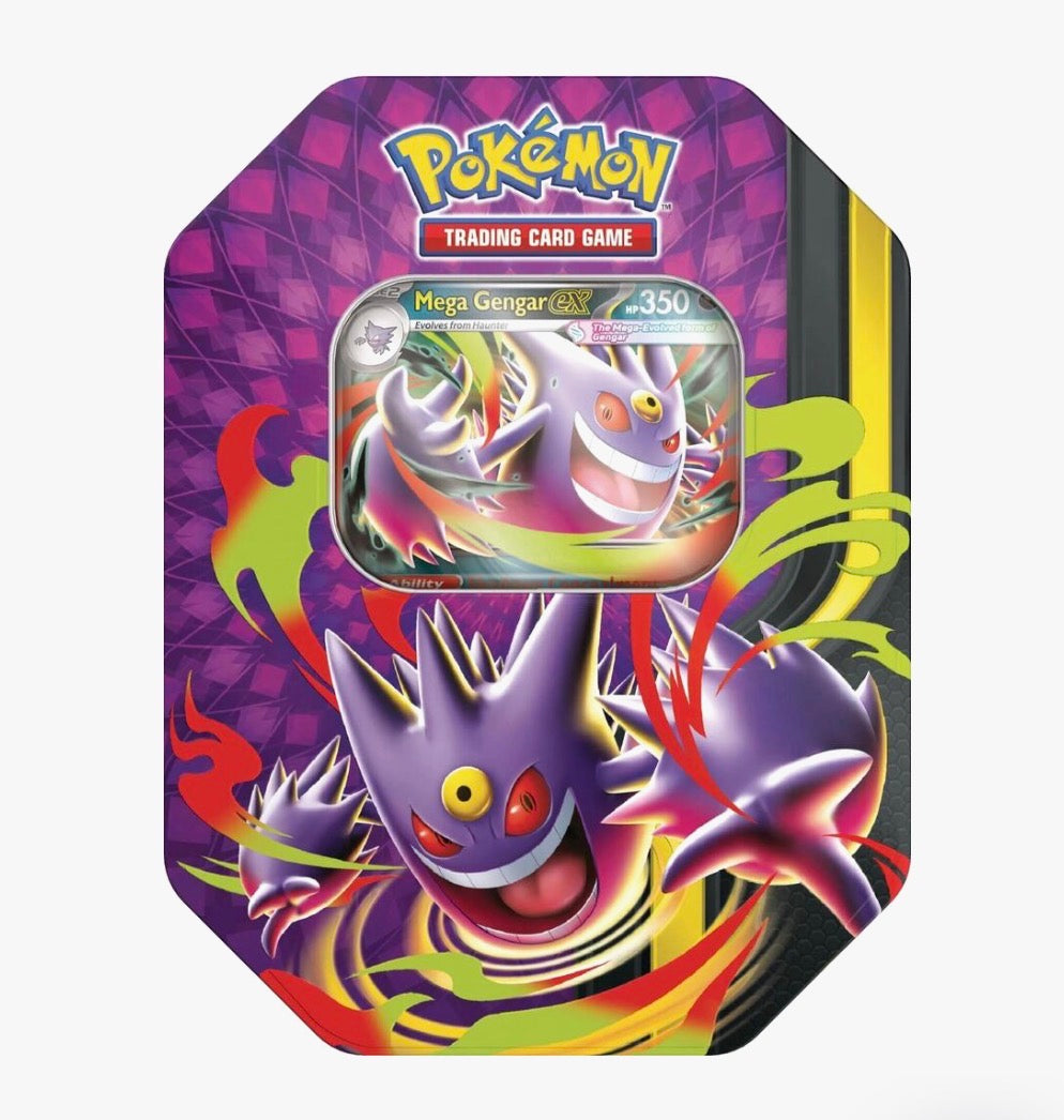 Mega Gengar Ex tin