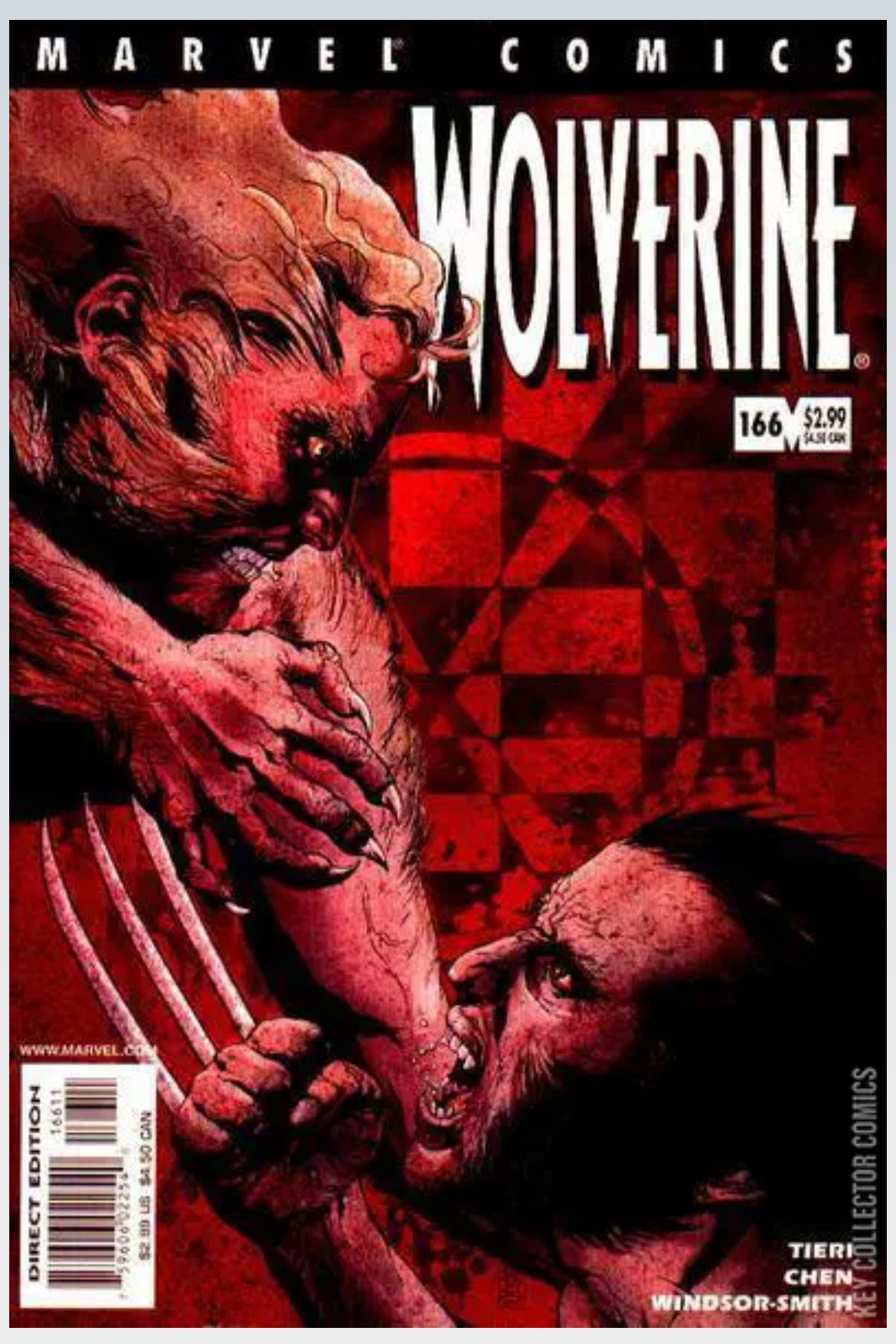 Wolverine, Vol. 2, #166
