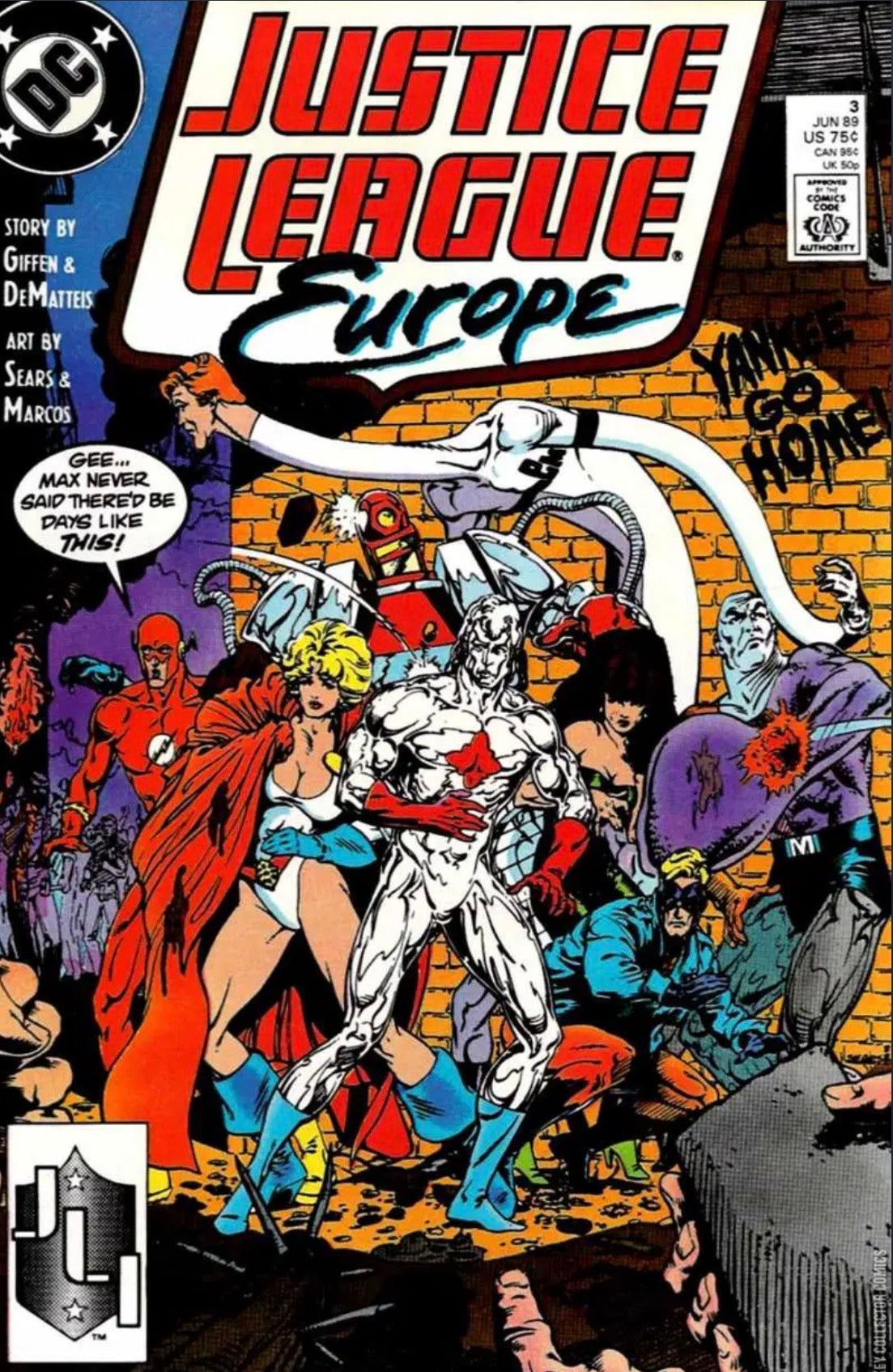 Justice League / Europe / International 3A