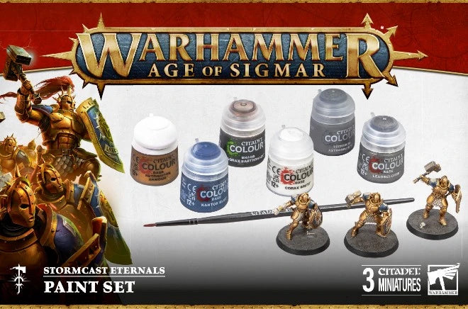 Warhammer Stormcast Eternals Paint Set