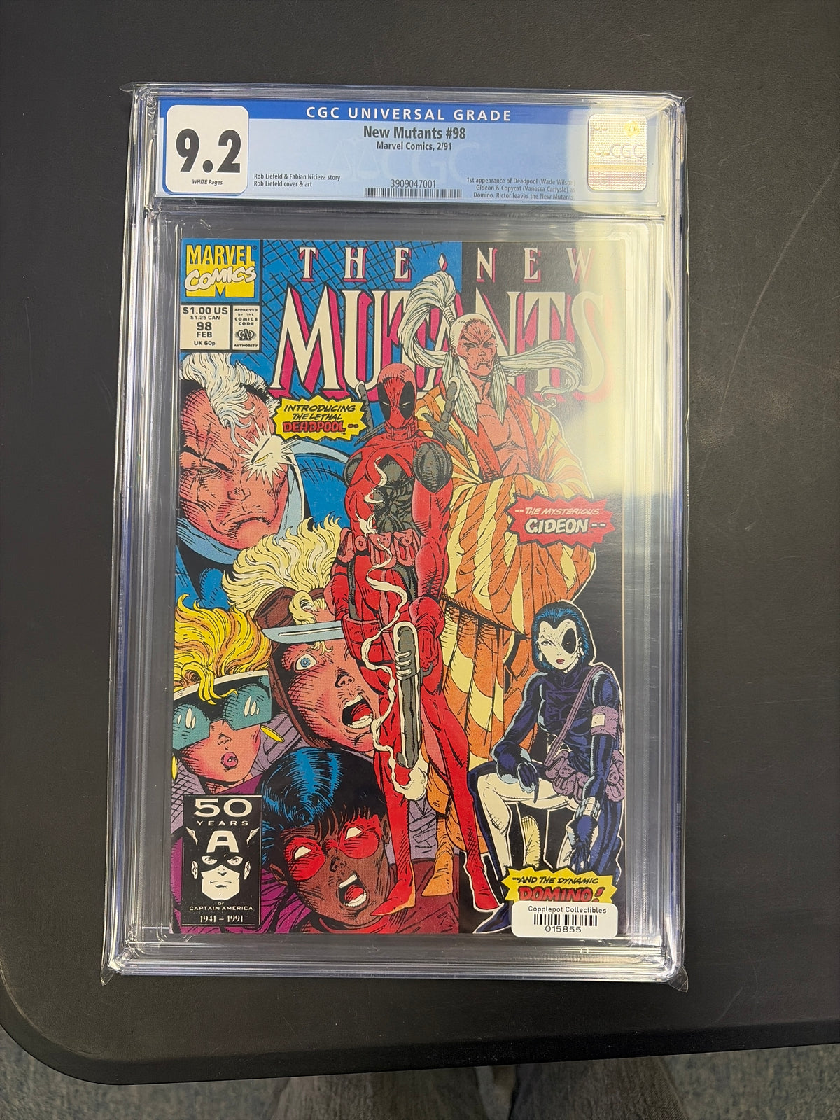 New Mutants #98 CGC 9.2