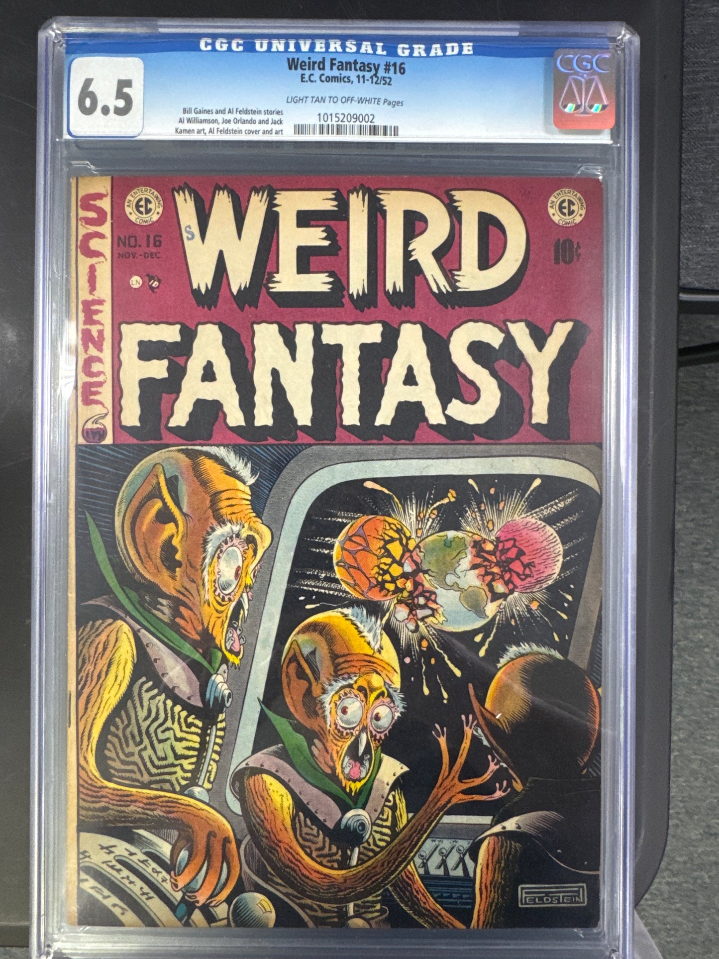 Weird Fantasy #16 (1952) CGC 6.5