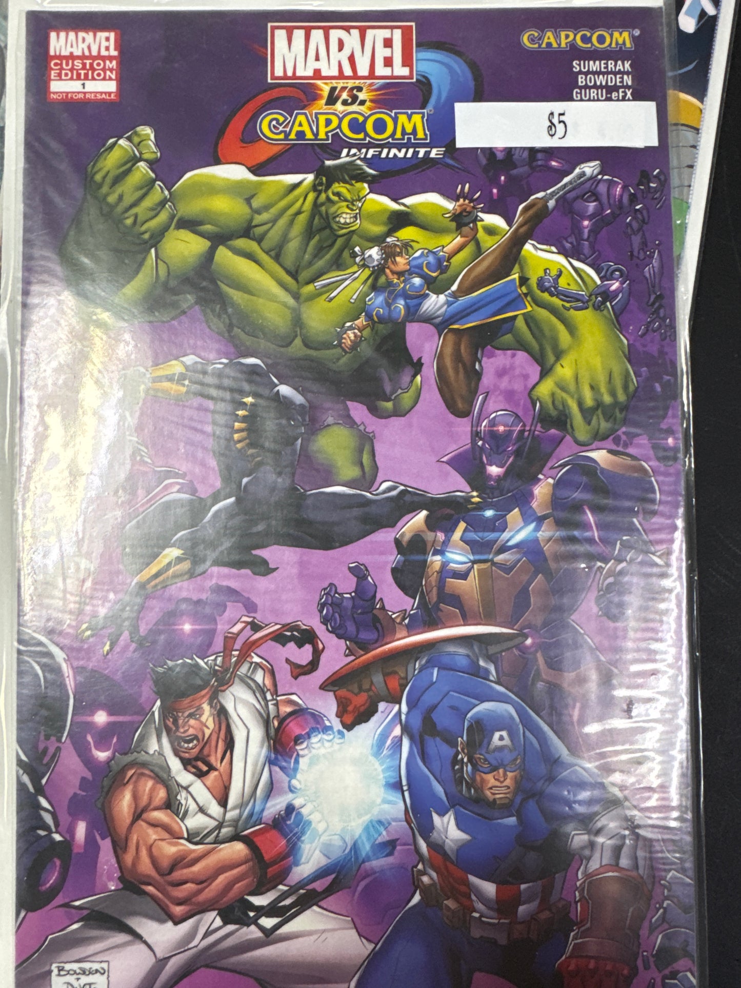 Marvel vs Capcom Infnite #1 Custom Edition