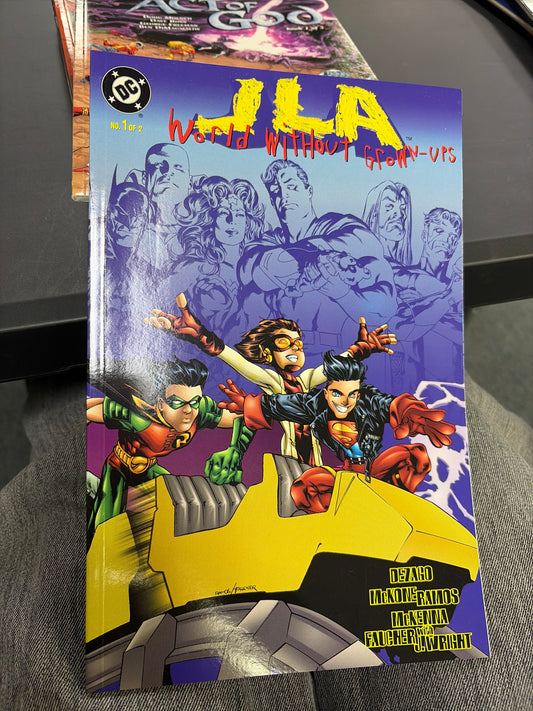 JLA World Without Grown-Ups