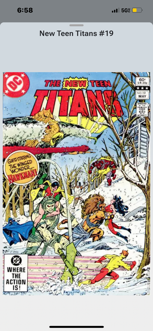 The New Teen Titans, Vol. 1, #19