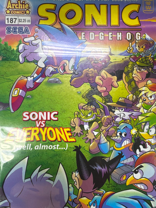 Sonic the Hedgehog #187
