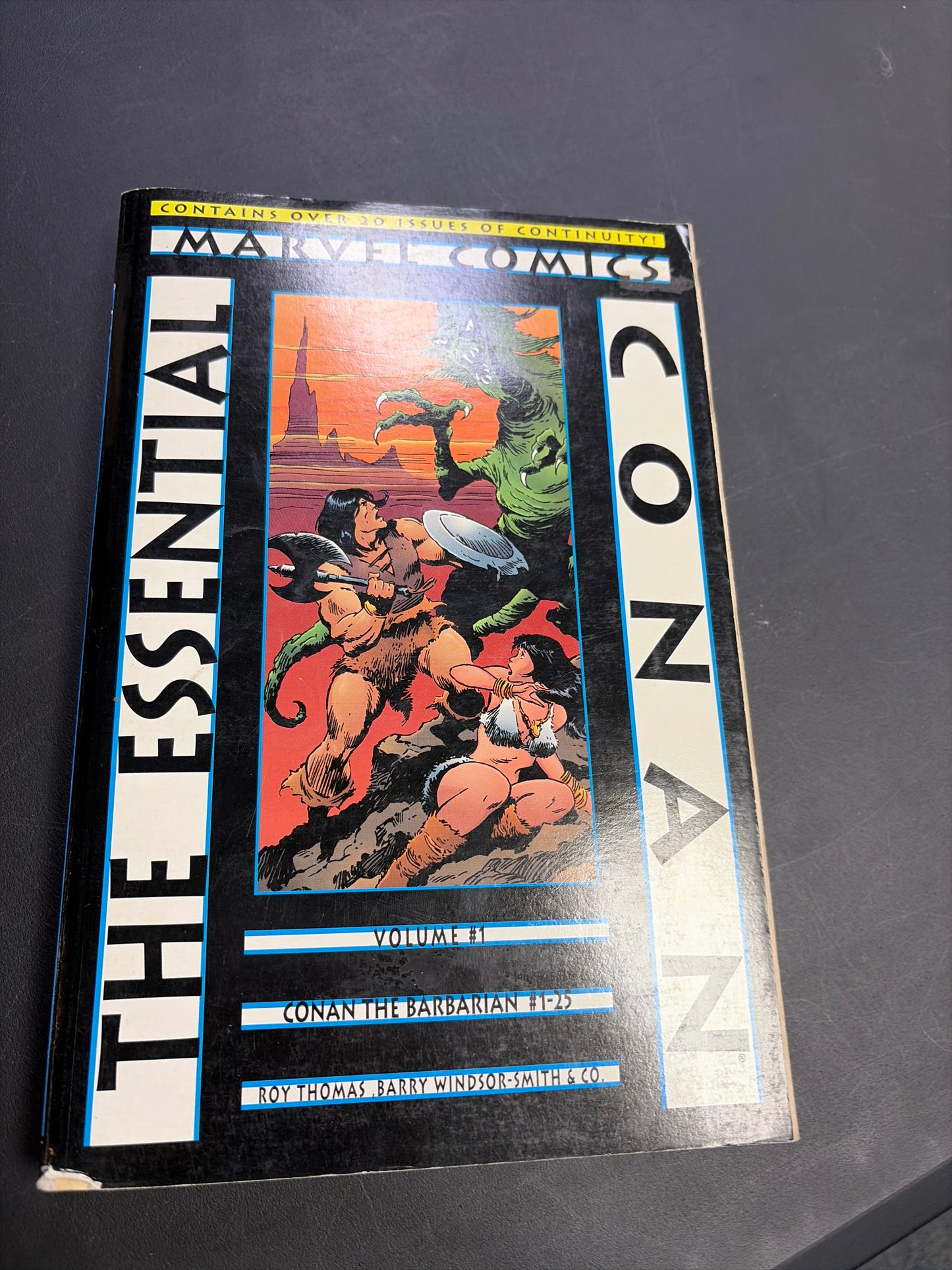 Marvel comics the essential Conan