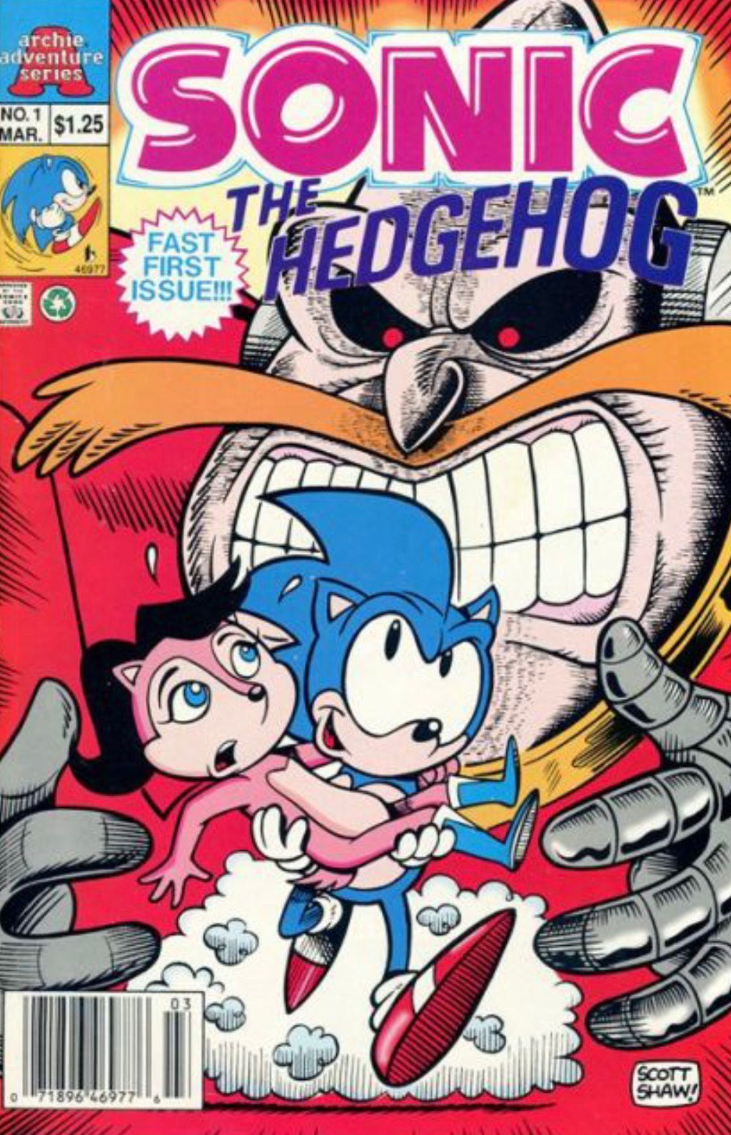 Sonic The Hedgehog Vol. 1 #1