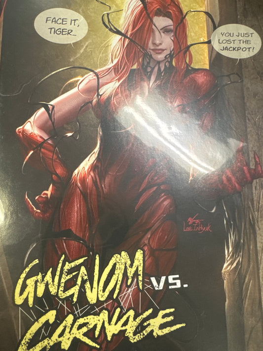 Gwenom vs Carnage #1 Inhyuk Lee KRS Comics Exclusive