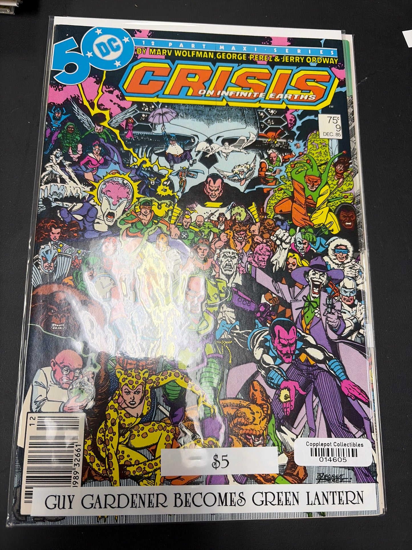 Crisis on Infinite Earths #9