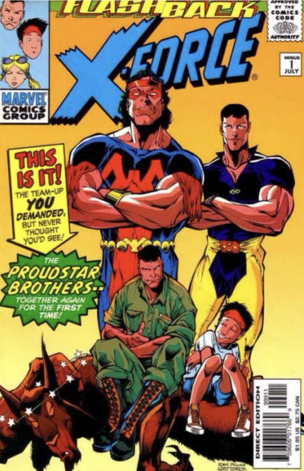 Flashback X-Force Vol. 1 #1