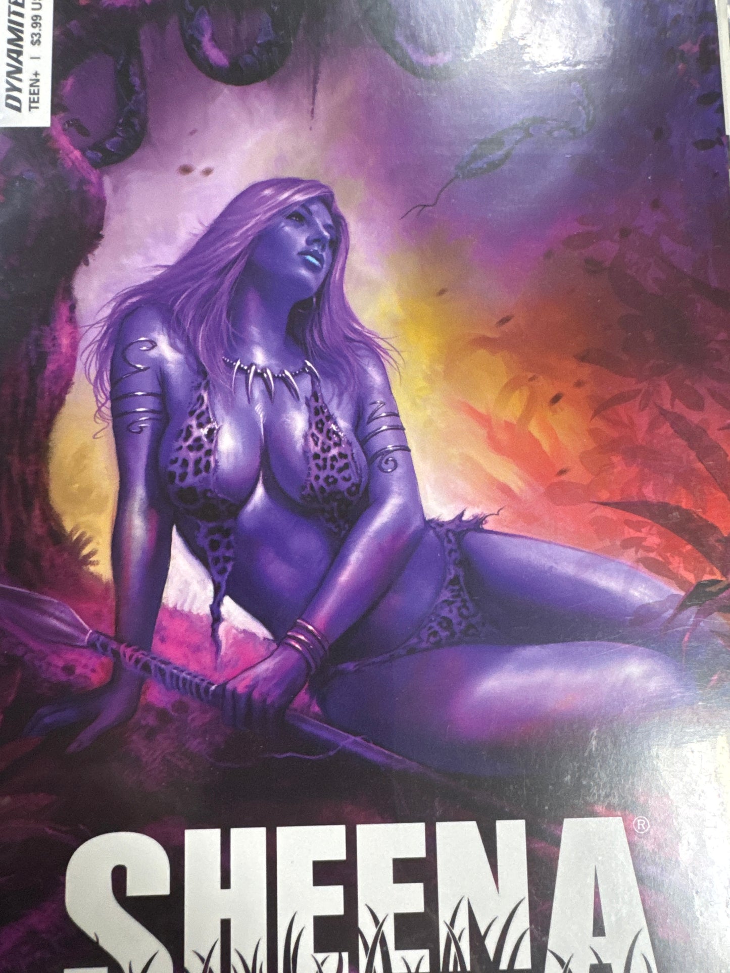 Sheena Queen of the Jungle #9 Cover J