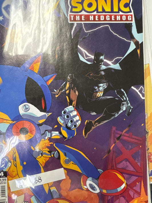 DC X Sonic #4 Collar Variant