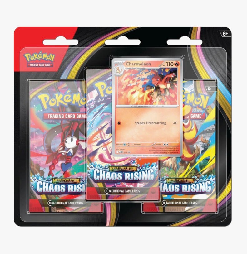 Chaos Rising 3 Pack Blister (Charmeleon)
