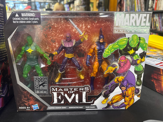 SDCC 2012 Exclusive Marvel Universe MASTERS OF EVIL 3 figure set