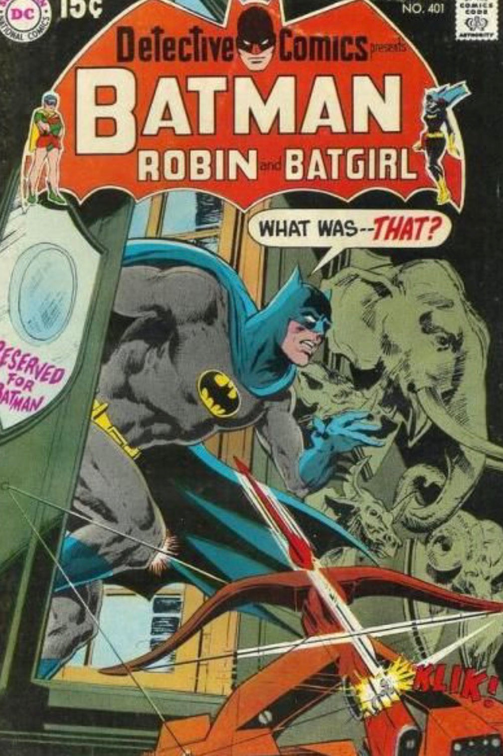 Detective Comics Vol. 1 No. 401