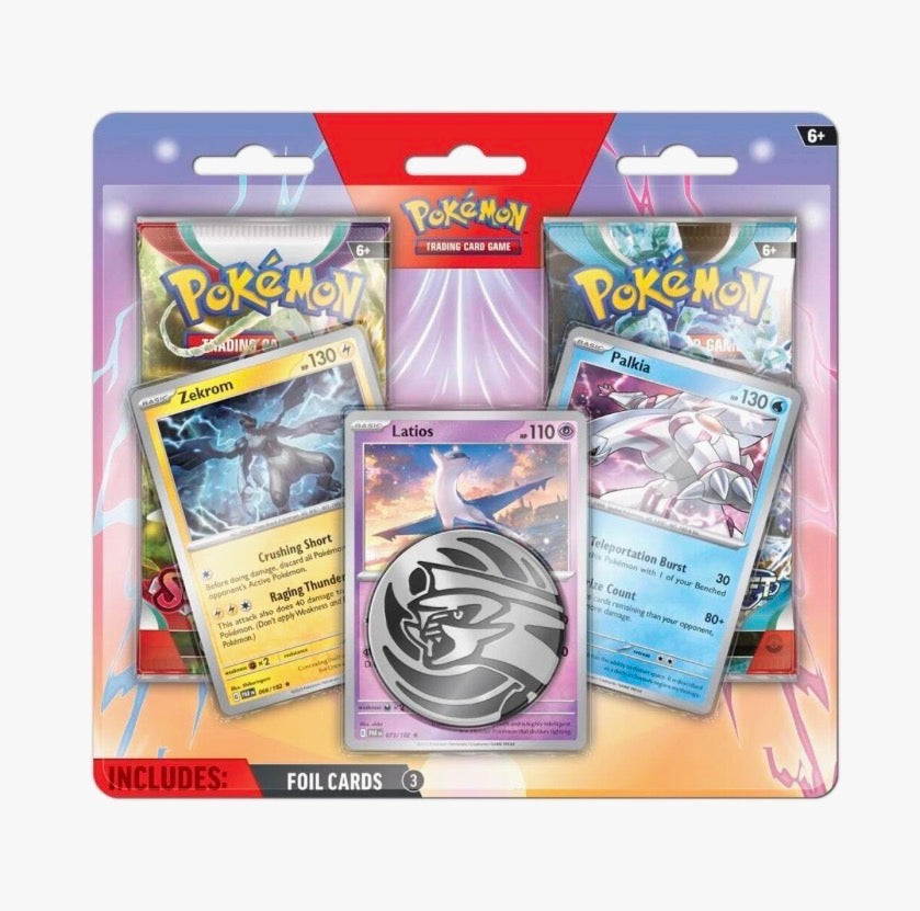 Enhanced 2-Pack Blister Pack (Latios, Zekrom&Palkia)