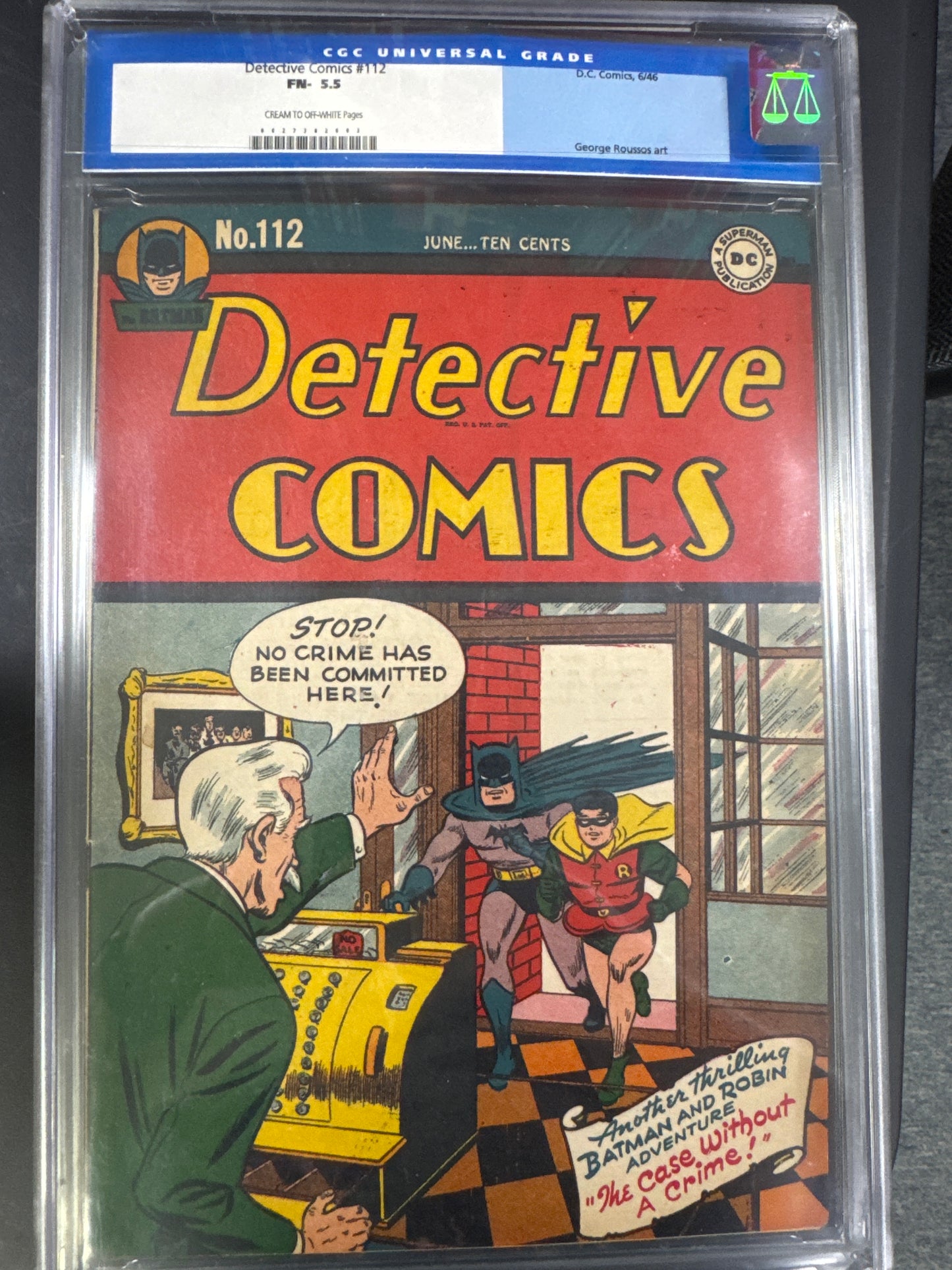 Detective Comics #112 CGC 5.5