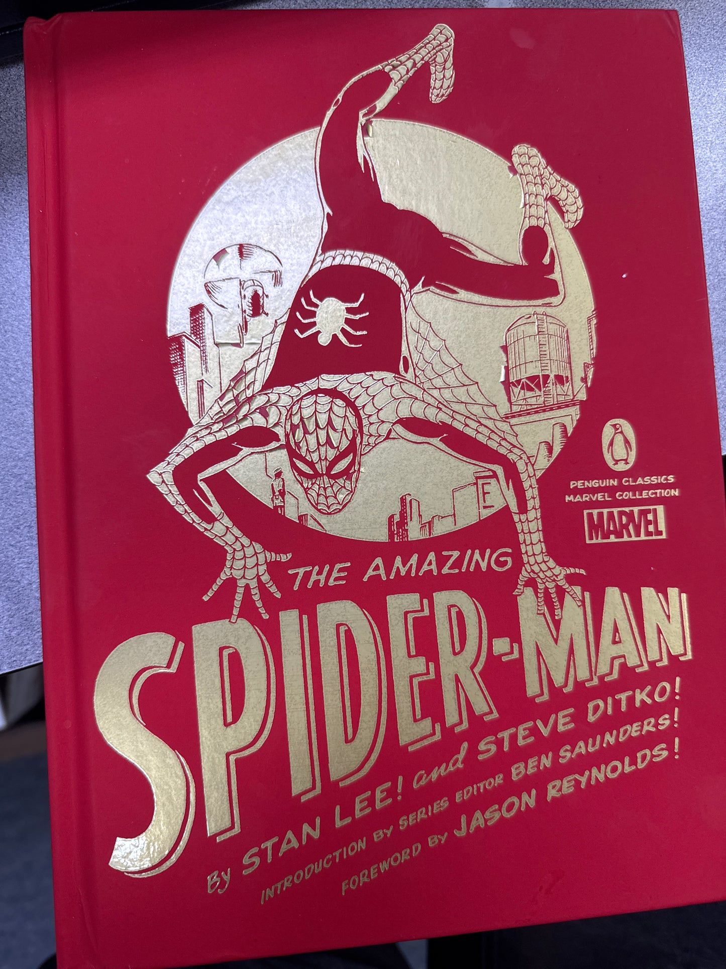 Penguin Classics Amazing Spider-Man Hardcover (gold slightly flaking)