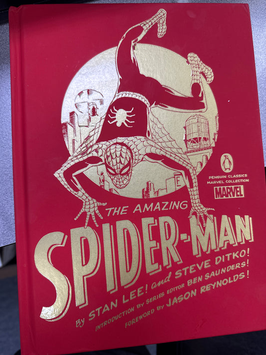 Penguin Classics Amazing Spider-Man Hardcover (gold slightly flaking)