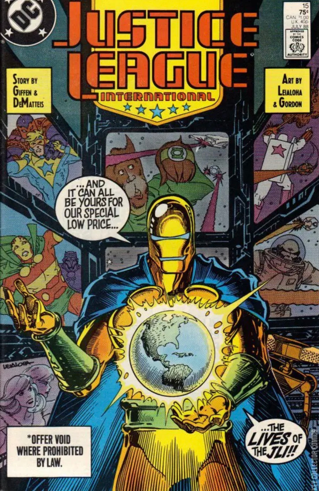 Justice League International 15A