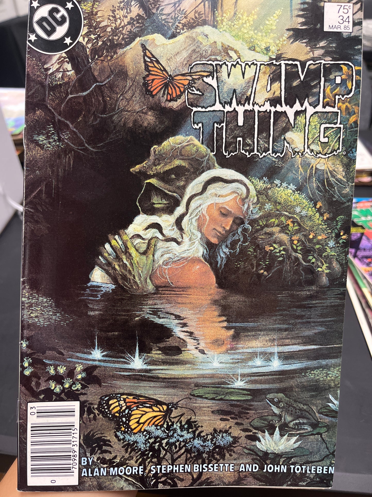 Saga of the Swamp Thing, #34A