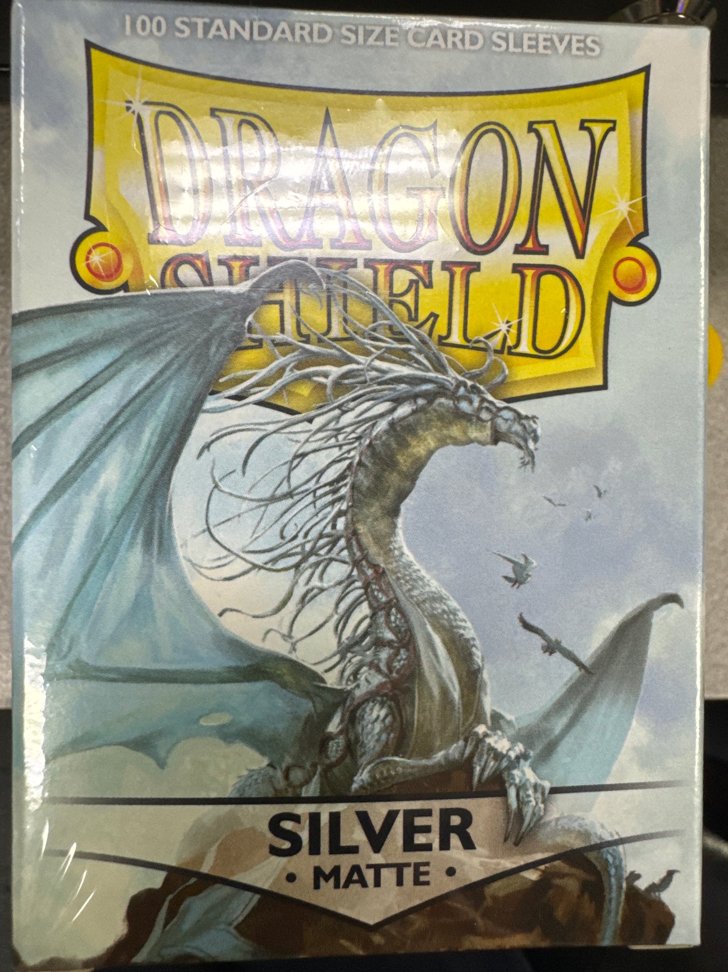 Dragon Shield Sleeves (100ct) -  Silver