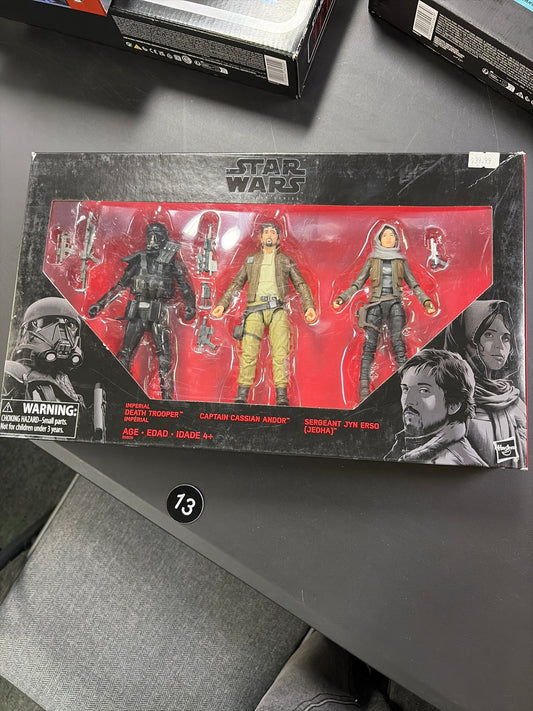 Star Wars Death Trooper Captain Cassian Andor Sergeant Jyn Erso