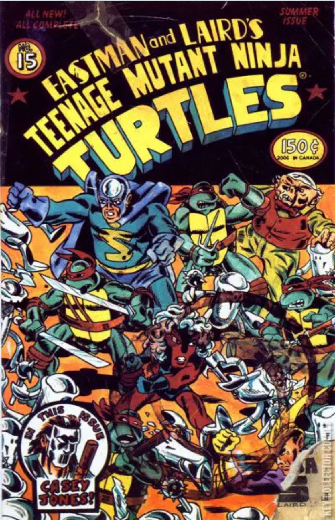 Teenage Mutant Ninja Turtles, Vol. 1, #15