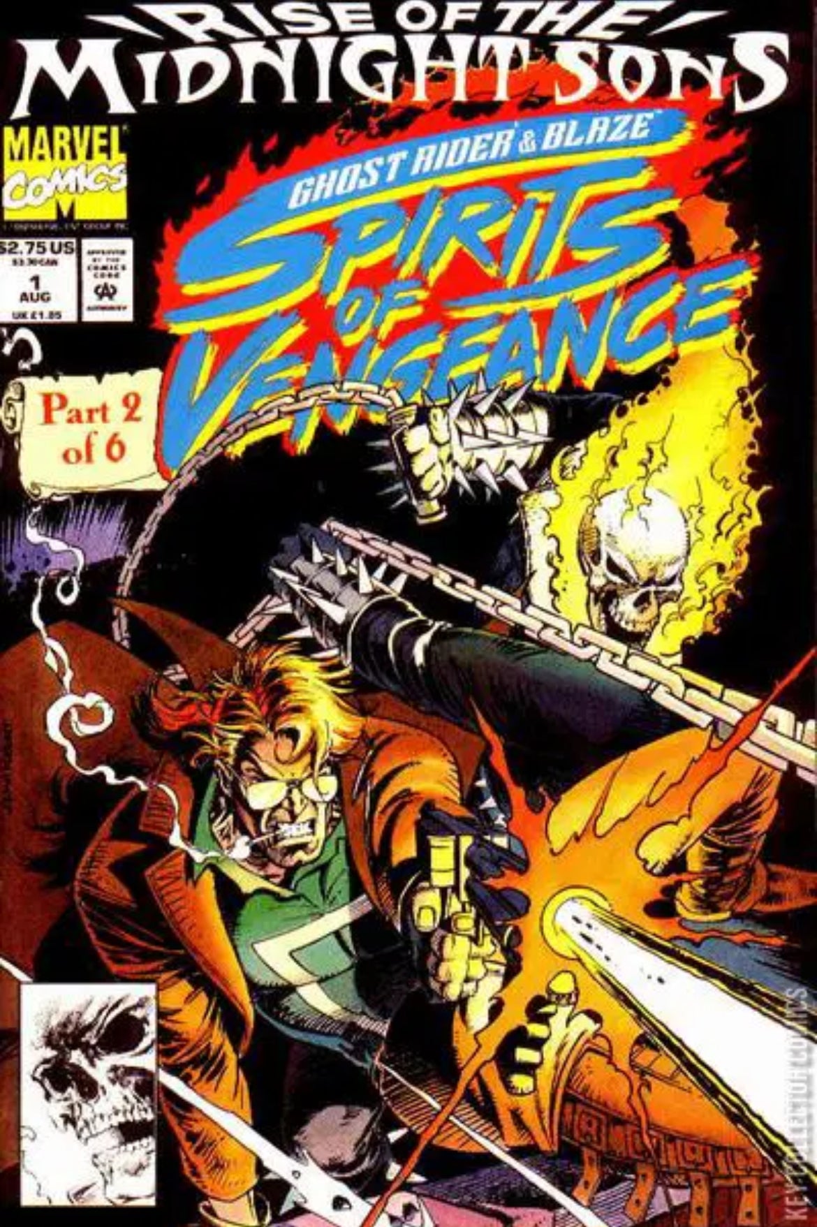 Ghost Rider/Blaze: Spirits of Vengeance, #1