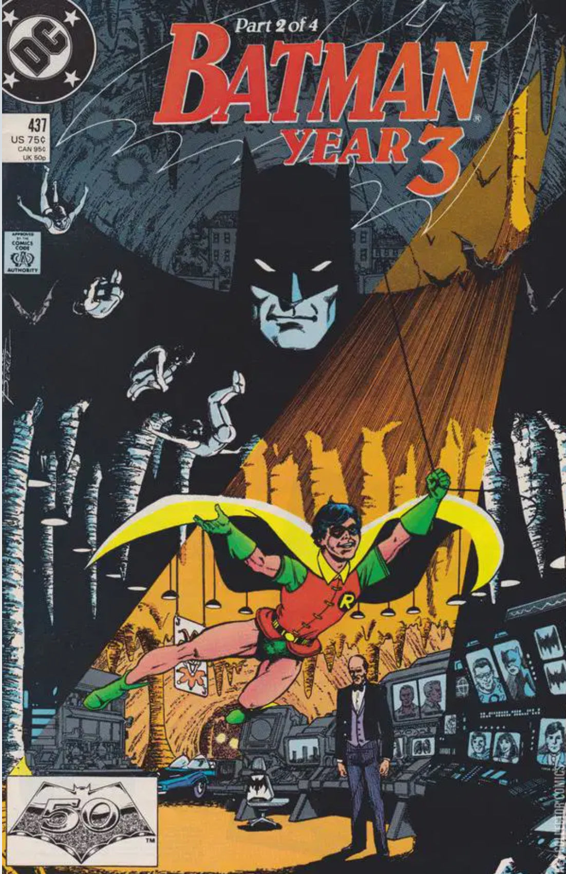 Batman Year 3 2/4 #437
