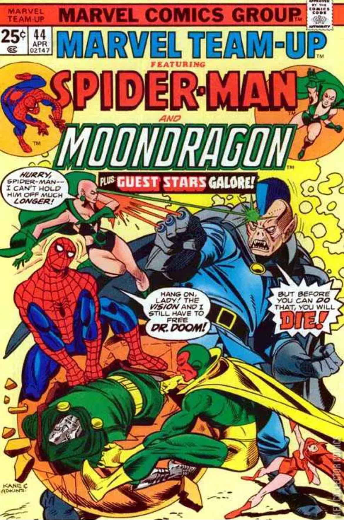 Marvel Team-Up: Spider Man and Moon Dragon, #44