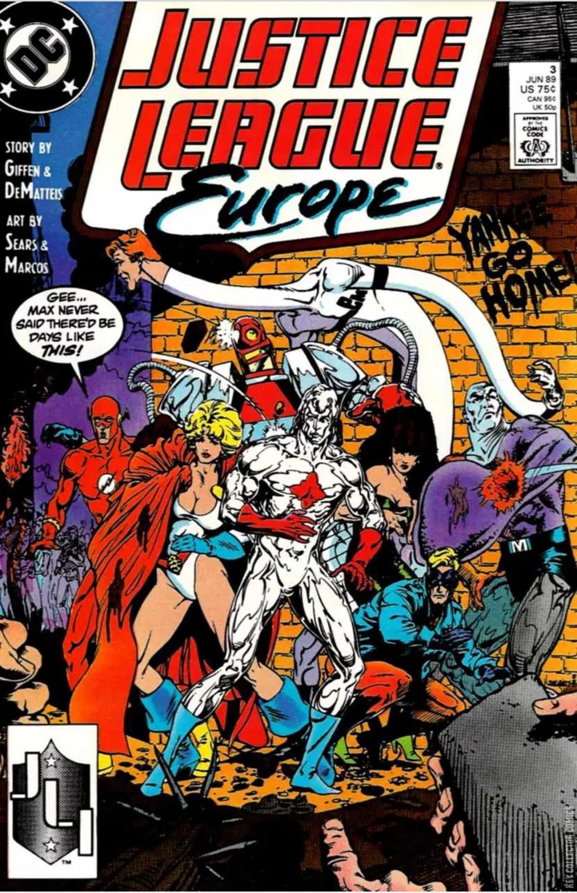 Justice League Europe, #3