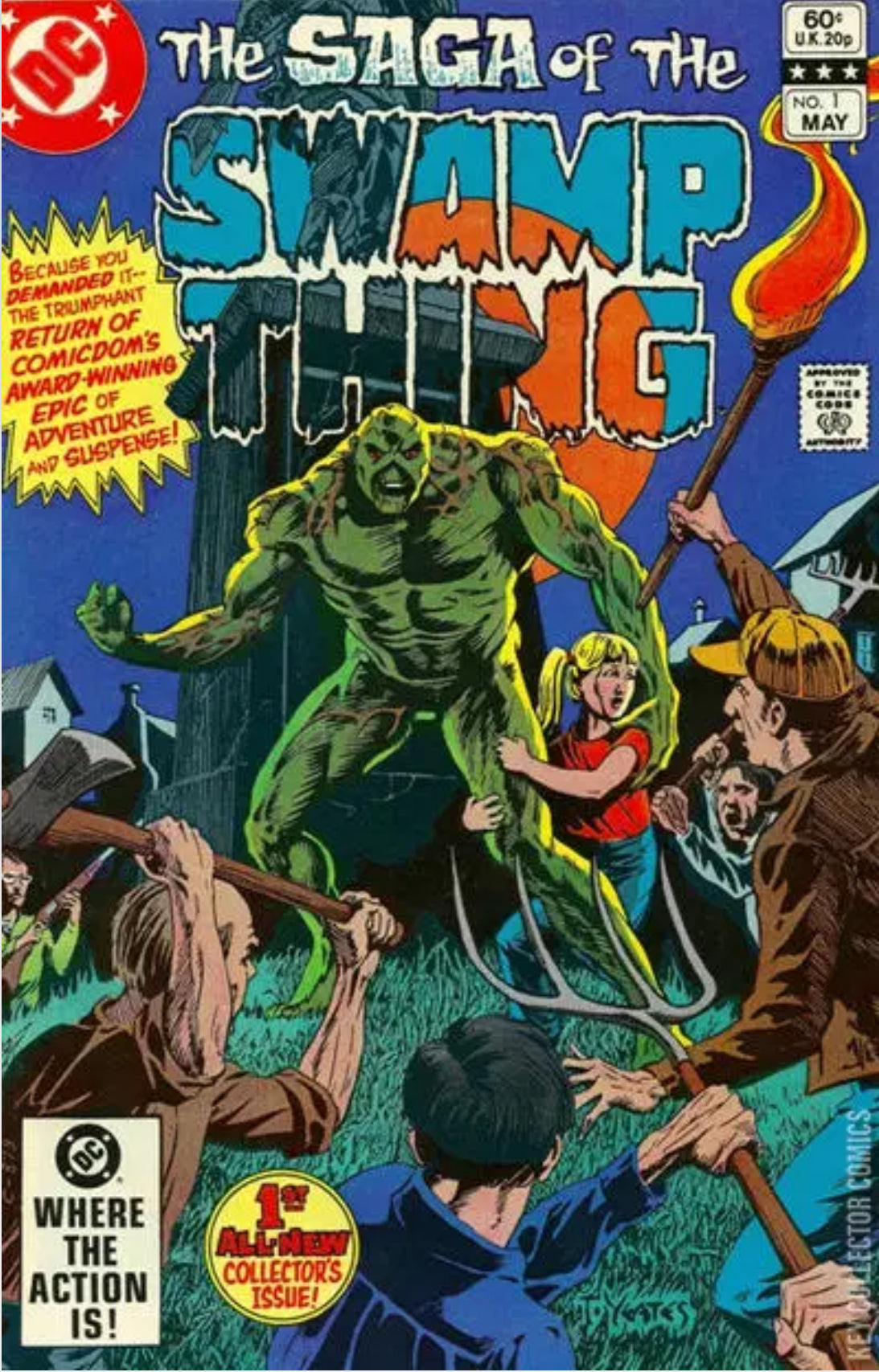 The Saga of the Swamp Thing, #1