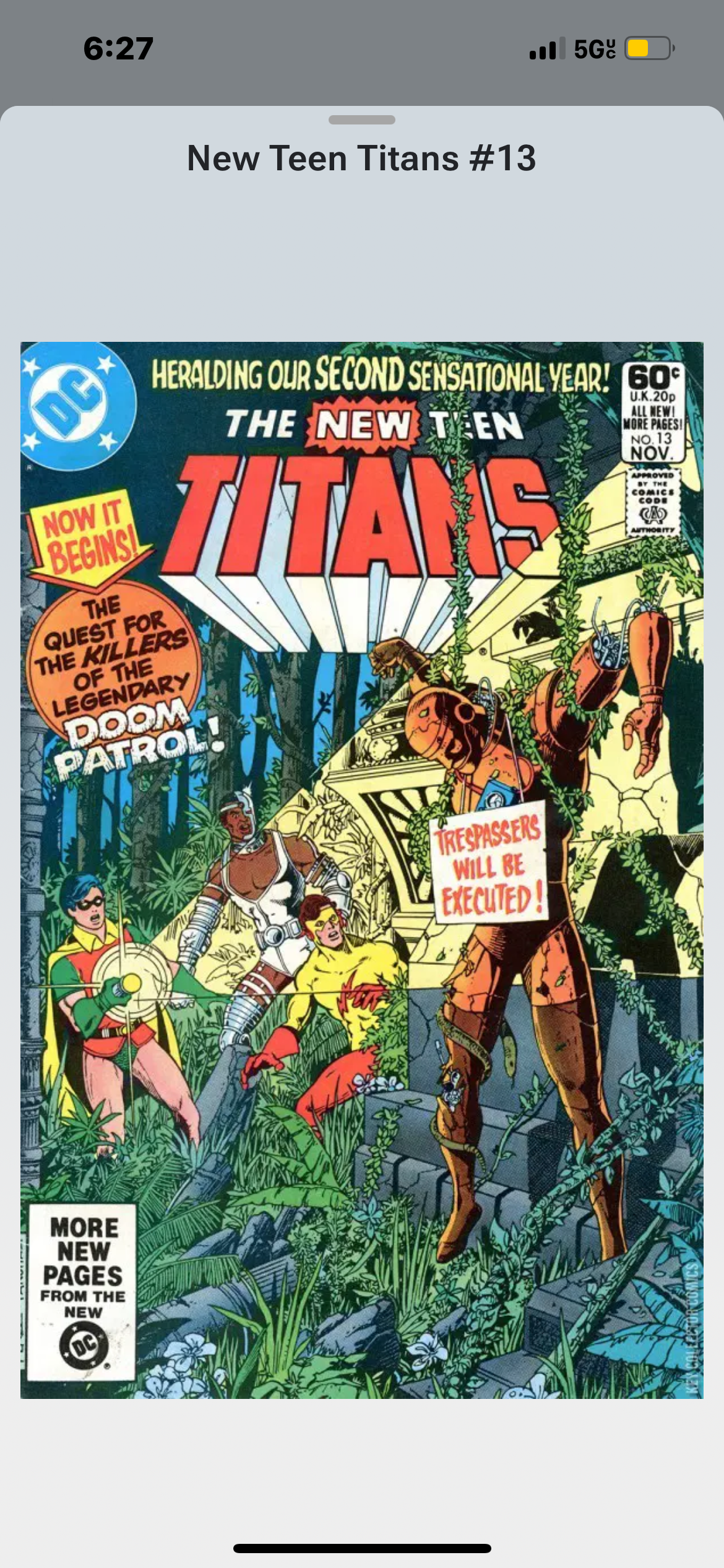 The New Teen Titans, Vol. 1, #13