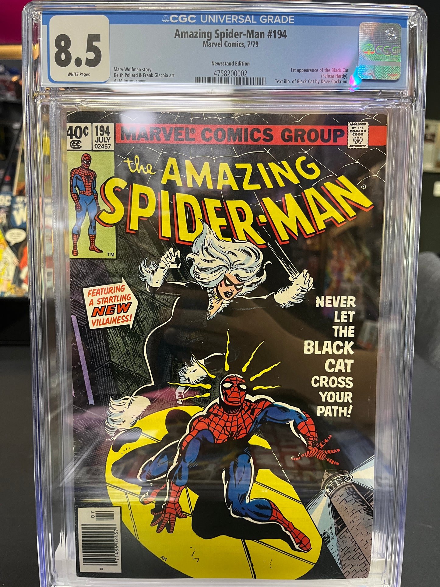 Amazing Spider-Man #194 CGC 8.5