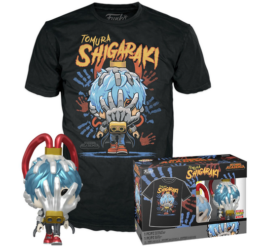 Funko Pop & Tee - My Hero Academia Tomura Shigaraki