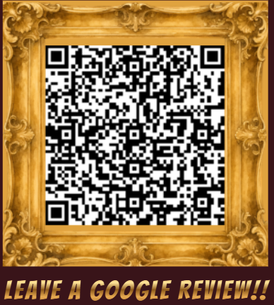 Leave a Google Review. Scan with your phone.