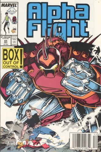 Alpha Flight, Vol. 1 When Robots Dream! 65A