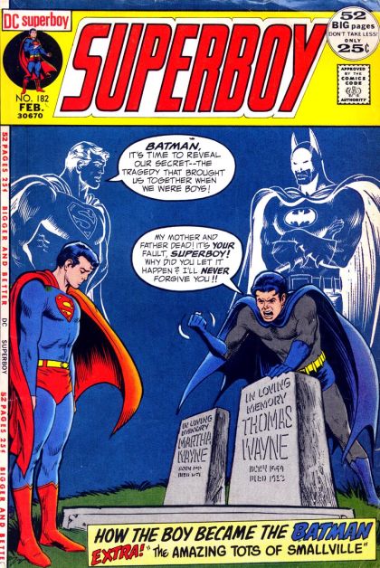 Superboy, Vol. 1 The Forging Of Young Batman 182